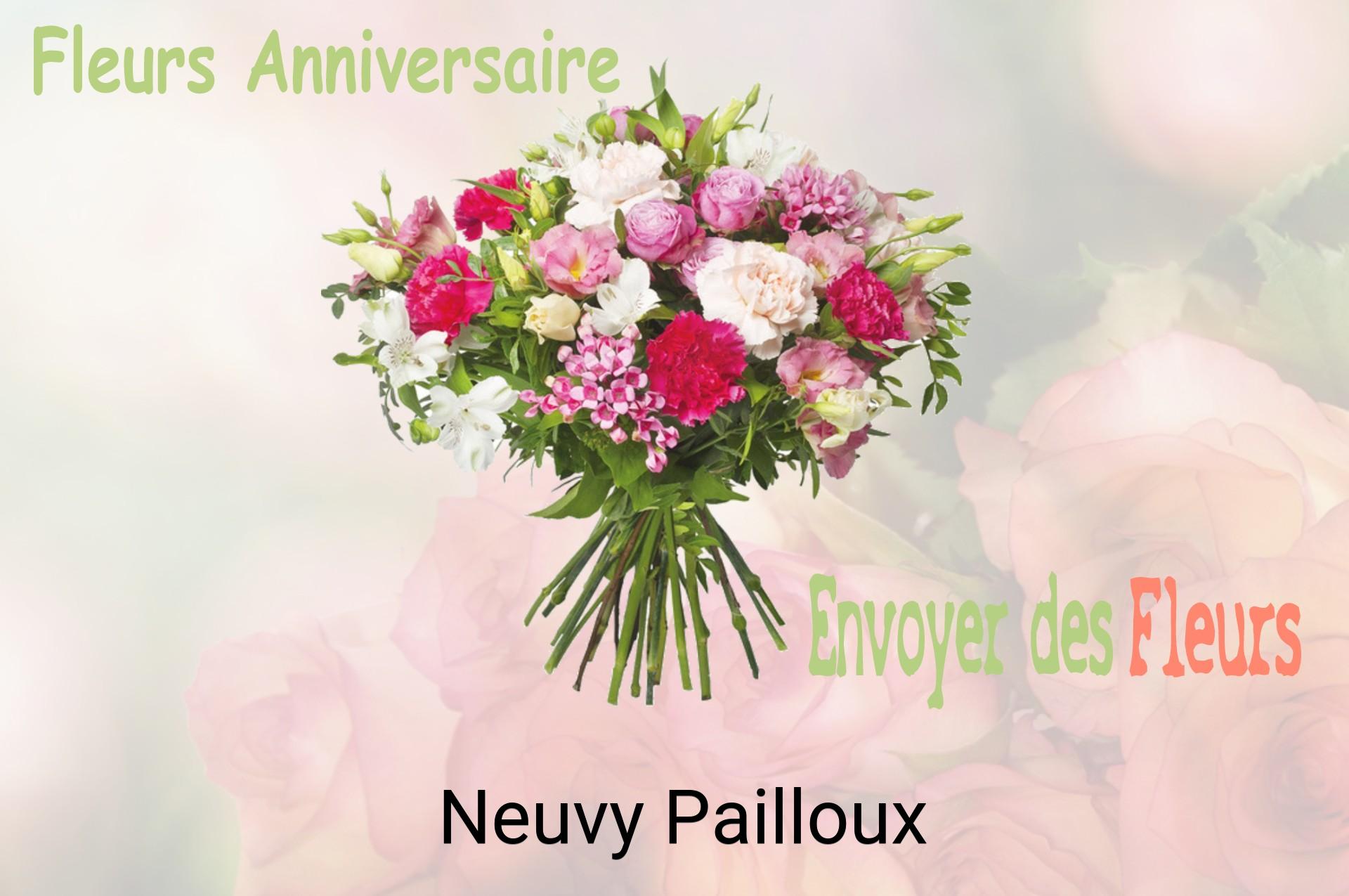 Bouquet de fleurs d’anniversaire livré à Neuvy-Pailloux