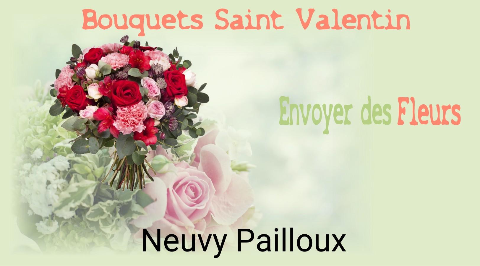 Roses de Saint-Valentin livrées à Neuvy-Pailloux
